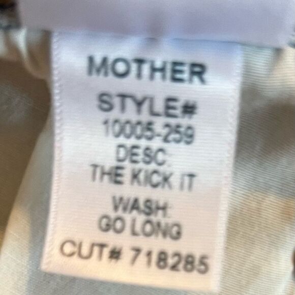 MOTHER JEANS THE KICK IT wash: GO LONG - Picture 9 of 10